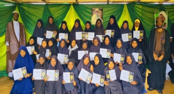 تخرّج (100) مشاركٍ من دورة قرآنيّة وعقائديّة نظّمها مركز الدراسات الأفريقية في دولة نيجيريا