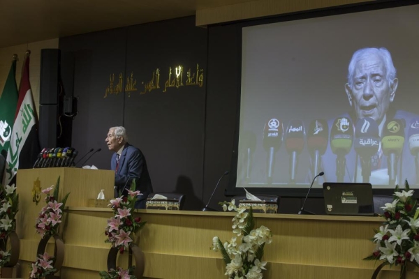 من العتبة العباسية المقدسة، رئيس المجمع العلمي الحفاظ على الثقافة معلم من معالم الأمة ومن أمنها العام، لان فقدانها ضياع الأمن وبضياعه تضيع الامة