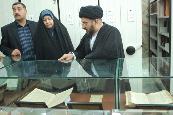 سفيرة العراق في عُمان: عمل مكتبة العتبة العباسية المقدسة مؤسساتي يعتني بالكتاب تاريخاً وحاضراً بأسلوب مهني متطور