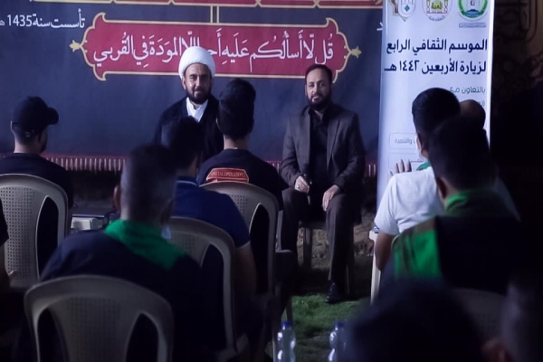 مركزُ مُلتقى القمر أنشطةٌ وفعّاليات فكريّة وثقافيّة لزائري الأربعين