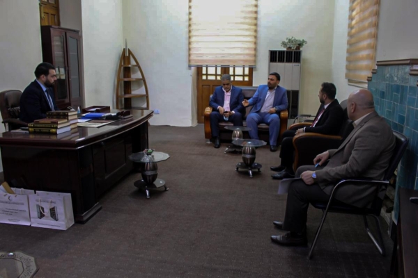 دارُ المخطوطات العراقيّة: نسعى لتعزيز التعاون مع العتبة العبّاسية في مجال التراث المخطوط