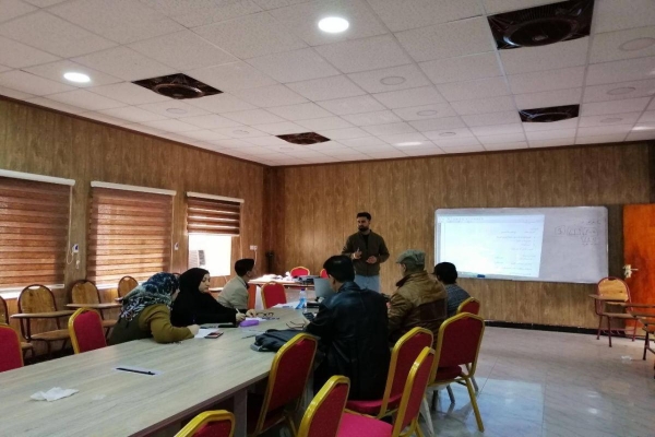 مركزُ الفهرسة ونُظُم المعلومات يعقدُ دورةً تدريبيّة لملاكات مكتبة كليّة الآداب التابعة لجامعة بغداد.