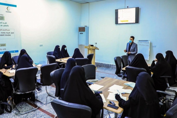 مكتبةُ أمّ البنين(عليها السلام) النسويّة خطواتٌ على طريق الجودة الشاملة