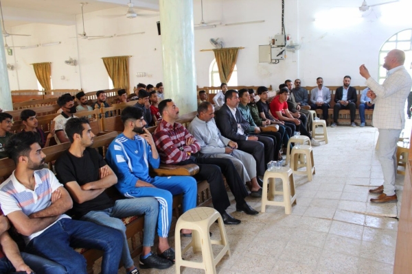 مركزُ مُلتقى القمر الثقافي يُقدّم برنامجاً تثقيفياً توعوياً في محافظة بابل