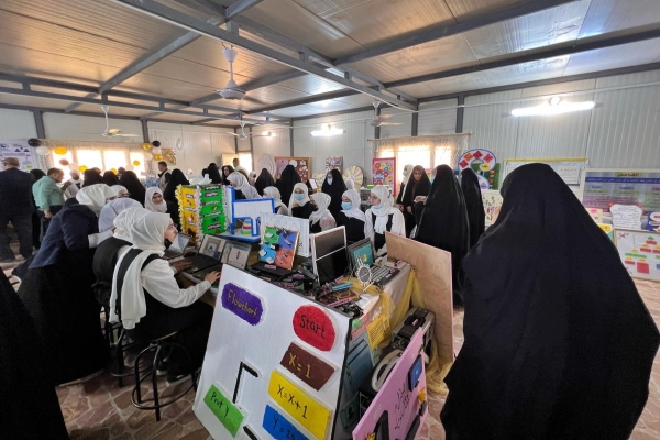 أواصرُ معلوماتيّة وفكريّة تمدّها مكتبةُ أمّ البنين (عليها السلام) مع المؤسّسات التربويّة