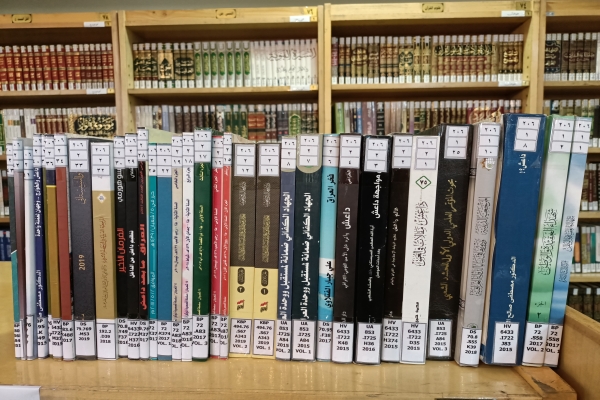 مكتبة ودار مخطوطات العتبة العباسية المقدسة تستحدث رفوفا لكتب فتوى الدفاع المقدسة