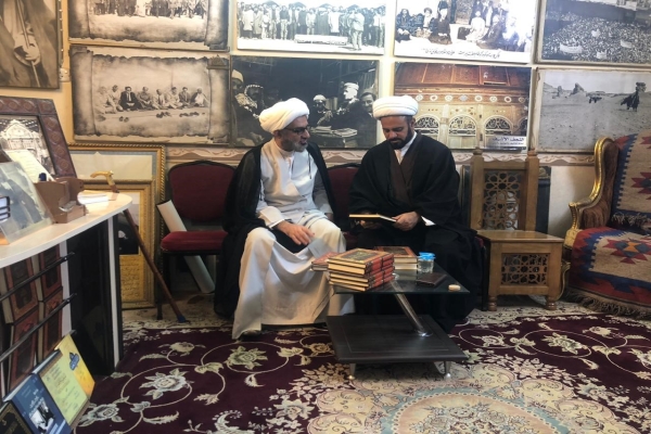 المركز العراقي لتوثيق جرائم التطرف يبحث سبُل التعاون المشترك مع مركز النجف للتأليف والتوثيق والنشر