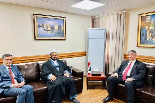 المركزِ العراقيِّ لتوثيقِ جرائمِ التطرّف يبحثُ سبُل التّعاونَ المشتركَ مع وزارة الخارجيّة العراقيّة