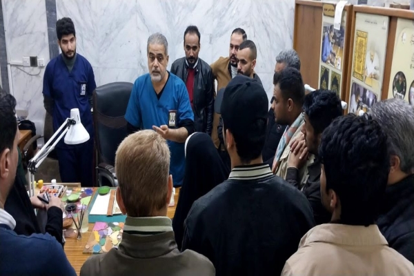 مركز الفضل يستقبل وفداً أكاديميّا من العاصمة بغداد