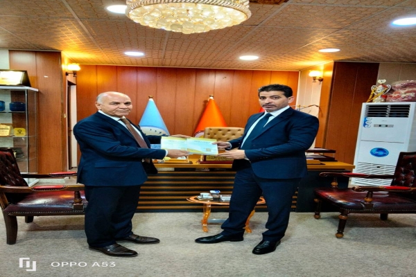 مركز الدراسات الأفريقيّة يبحث سبُل التعاون العلمي المشترك مع جامعة سامراء لمناقشة 