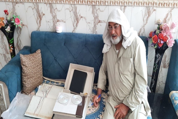 مركز الفضل يرمم مخطوطات مهمّة لأحد وجهاء مدينة كربلاء المقدّسة
