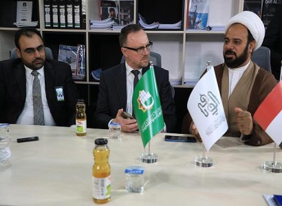 العتبة العباسية تبحث مع مساعد الامين العام للأمم المتّحدة سبل توثيق جرائم داعش الإرهابي