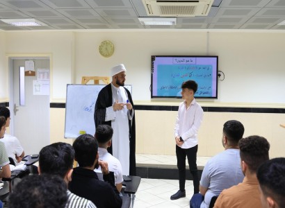 قسم الشؤون الفكرية والثقافية ينظم برنامجا ثقافيا لوفد شبابي من كركوك