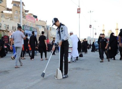 بمشاركة (100) شاب.. جمعية كشافة الكفيل تواصل تقديم خدماتها لزائري عاشوراء
