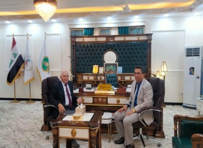قسم الشؤون الفكرية والثقافية يبحث مع جامعة الشطرة التعاون المشترك في المجال العلمي والفكري