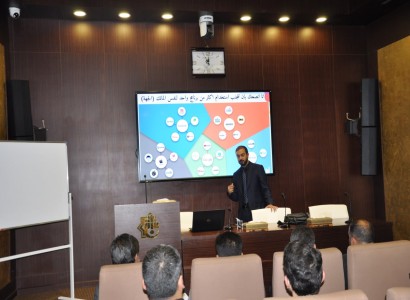 قسم الشؤون الفكريّة والثقافيّة يقيم دورة في أمن المعلومات والخوارزميّات لمجموعة من منتسبيه