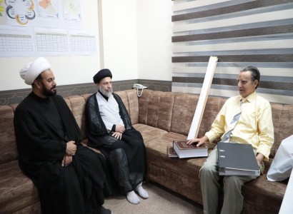 المركز العراقي لتوثيق جرائم التطرف يستقبل سماحة السيد رياض الحكيم والدكتور صاحب الحكيم