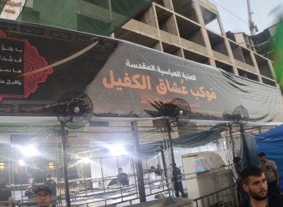 موكب عشاق الكفيل... (9) سنين وهو يتفانى بخدمة الزائرين