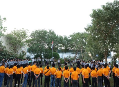 بمشاركة 112 طالبًا.. قسم الشؤون الفكريّة والثقافيّة يفتتح مخيم الإمام الحسن العسكري (عليه السلام) الكشفي