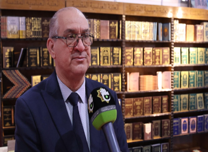 اللجنة المنظمة لمعرض بغداد الدولي: مشاركة العتبة العباسية تميزت بنتاجاتها الفكرية والثقافية المتنوعة