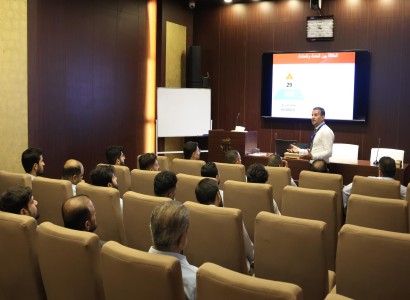 قسم الشؤون الفكرية والثقافية يقيم دورة حول الصحة والسلامة المهنية لمنتسبيه