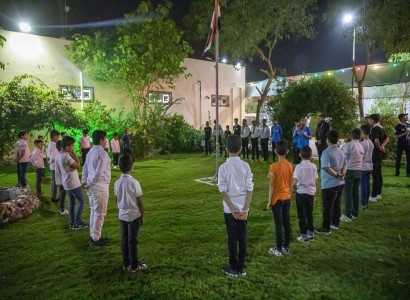 جمعية كشافة الكفيل تفتتح مخيم دورة الإمام علي بن الحسين (عليه السلام)