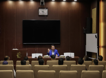 قسم الشؤون الفكرية والثقافية  يقيمُ ورشةً لطلبة من جامعة بابل حول صناعة المحتوى الهادف