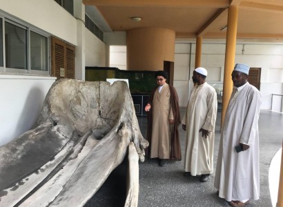 وفد قسم الشؤون الفكرية والثقافية يجري جولة في المتحف الوطني بتنزانيا