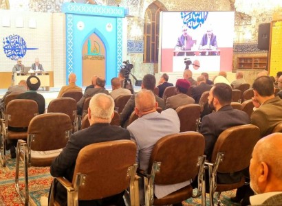 قسم الشؤون الفكريّة والثقافيّة يشارك في ندوة فكريّة في مسجد الكوفة المعظّم