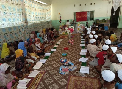 مركز الدراسات الإفريقيّة ينظِّيم أمسية قرآنيّة في دولة مدغشقر