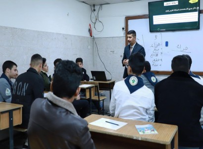 قسم الشؤون الفكريّة والثقافيّة يقيم دورة تدريبيّة كشفيّة لـ(150) عنصرًا