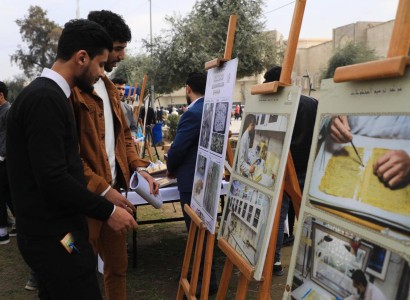 قسم الشؤون الفكريّة والثقافيّة يشارك بعدد من الأجنحة في مهرجان نبيّ الرحمة بجامعة الموصل