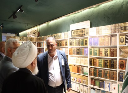 في يوم افتتاحه: مشاركة فاعلة لقسم الشؤون الفكريّة والثقافيّة في معرض كربلاء الدولي للكتاب