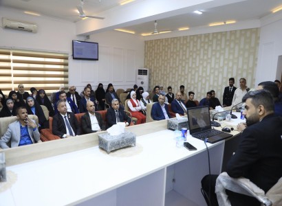 قسم الشؤون الفكريّة والثقافيّة يقدّم ورشة حول كيفيّة استخدام البوابة العراقيّة للمعرفة