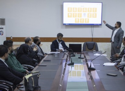قسم الشؤون الفكرية يقيم ورشة تعريفية حول البوابة العراقية والملف الاستنادي في جامعة بغداد