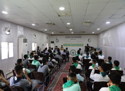 جمعيّة كشّافة الكفيل تنظم مخيّمًا خاصًّا لتكريم طلبة الإعفاء العام من الكشّافة