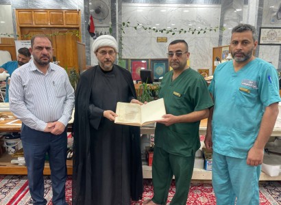 بعد ترميمها... العتبة العبّاسيّة تسلم العتبة الكاظمية المجموعة الثانية من المصاحف المخطوطة