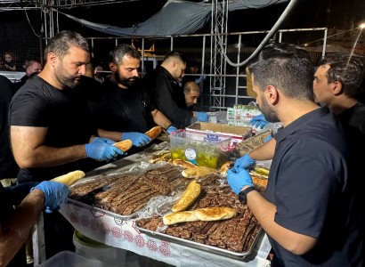 جهود استثنائية يبذلها خدمة موكب عشاق الكفيل في زيارة الأربعين