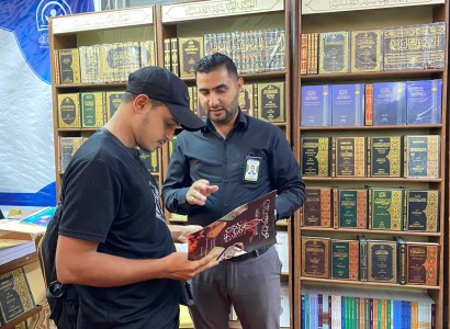 مجلة عطاء الشباب تحظى بإهتمام الزائرين ضمن فعاليّات الموكب الثقافي العام