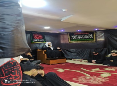 بمناسبة ذكرى الأربعين.. مركز ملتقى القمر الثقافي يقيم مجلس عزاء حسيني