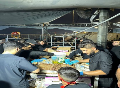 أكثر من (25,000) وجبة طعام قدّمها موكب عشّاق الكفيل لزائري الأربعين
