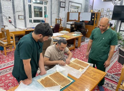 مركز الفضل ينظم دورة تخصصية في صيانة المخطوطات لإدارة مكتبة العلماء في الموصل