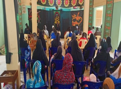 قسم الشؤون الفكريّة والثقافيّة يقيم مجلس عزاء لأحياء ذكرى استشهاد الزهراء (عليها السلام) في السنغال