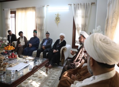 وفد العتبة العبّاسيّة المقدّسة يلتقي بهيئة علماء أئمّة الجماعة في باكستان