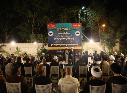 وفد العتبة العبّاسيّة المقدّسة يلتقي بتحالف الجعفري في مدينة كراتشي الباكستانية