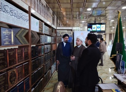 وسط تفاعل كبير... العتبة العباسية تختتم مشاركتها في معرض الكتاب بجامعة واسط