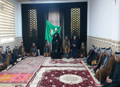 قسم الشؤون الفكريّة والثقافيّة يقيم مجلس عزاء في قضاء الهندية بذكرى وفاة أم البنين (عليها السلام)