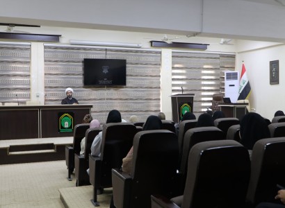 قسم الشؤون الفكرية والثقافية يقدم محاضرة توعوية عن الأسرة في جامعة كربلاء