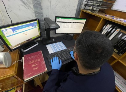 قسم الشؤون الفكرية يواصل رقمنة رسائل وأطاريح الجامعة التكنولوجية