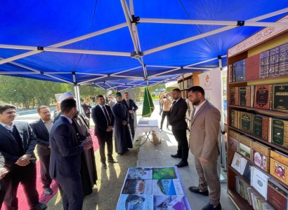 قسم الشؤون الفكرية والثقافية يشارك في معرض الكتاب بجامعة القادسية